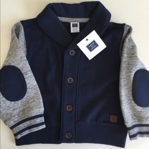 NWT Janie and Jack sweatshirt jacket 12-18 months